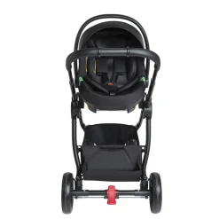 Drie-in-één combi kinderwagen Sienna + i-Prim autostoel grijs gemêleerd