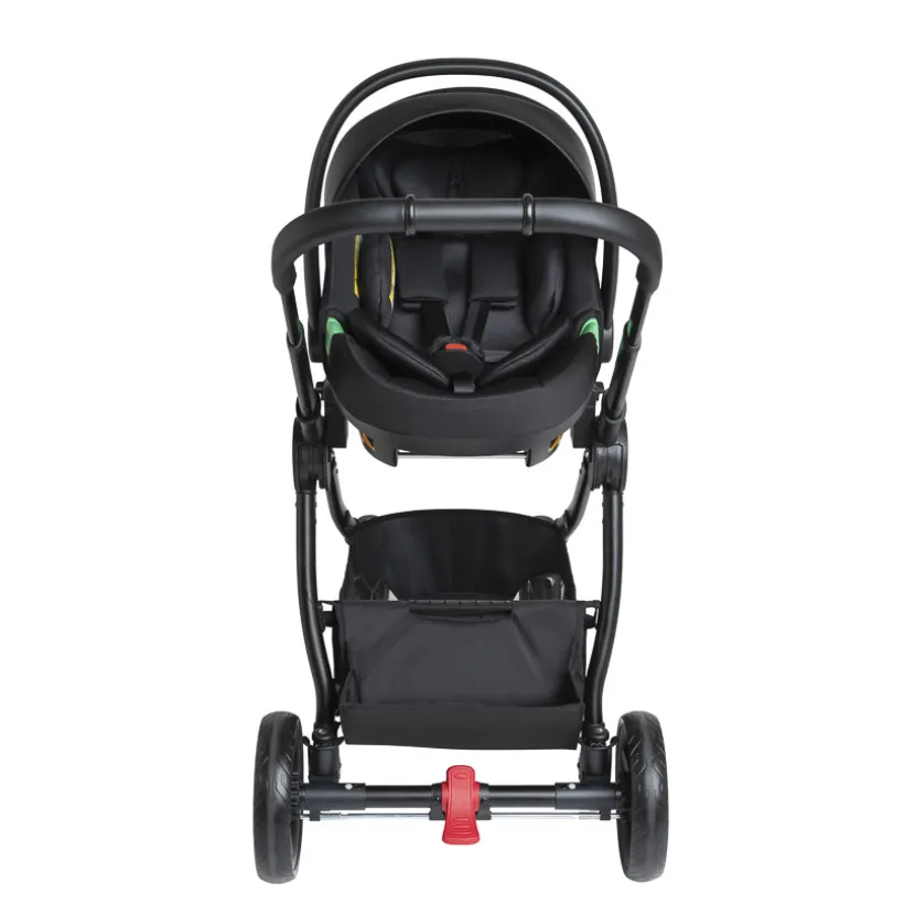 Drie-in-één combi kinderwagen Sienna + i-Prim autostoel grijs gemêleerd