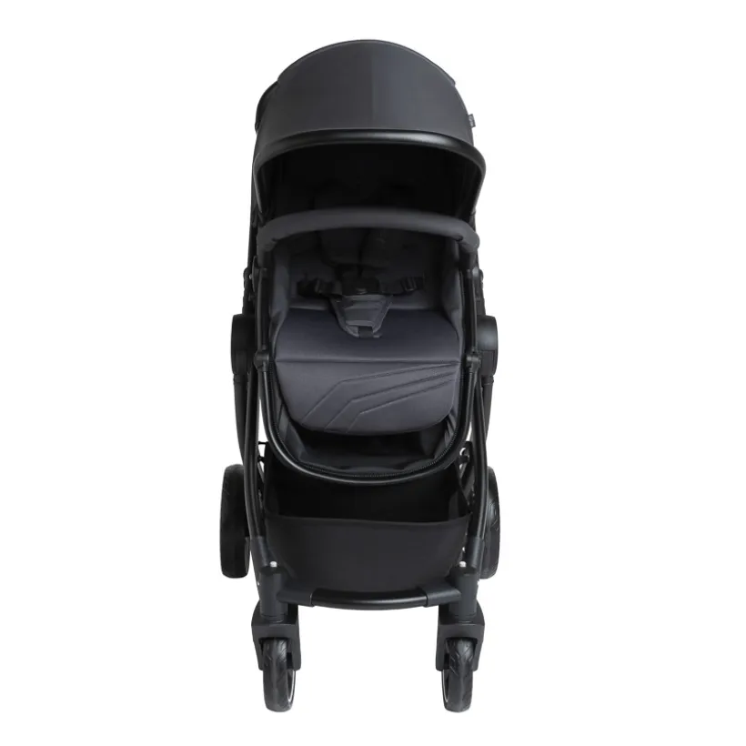 Drie-in-één combi kinderwagen Sienna + i-Prim autostoel grijs gemêleerd