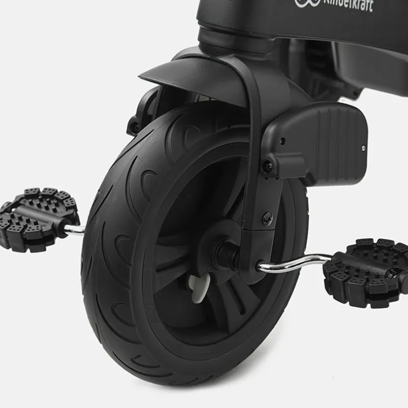 Driewieler EasyTwist met 360° draaistoel en verstelbare telescopische duwstang – groen