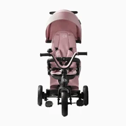 Driewieler EasyTwist Roos met 360° draaizitje en verstelbare telescopische duwstang