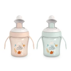 Drinkbeker antilek 200ML (willekeurige kleuren)