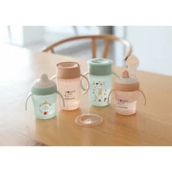 Drinkbeker leerbeker 360° 340ml Wonderland Blauw