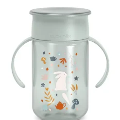 Drinkbeker leerbeker 360° 340ml Wonderland Blauw