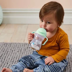 Drinkbeker Sippy met innovatief strootje 240ml Pistachio 6m+