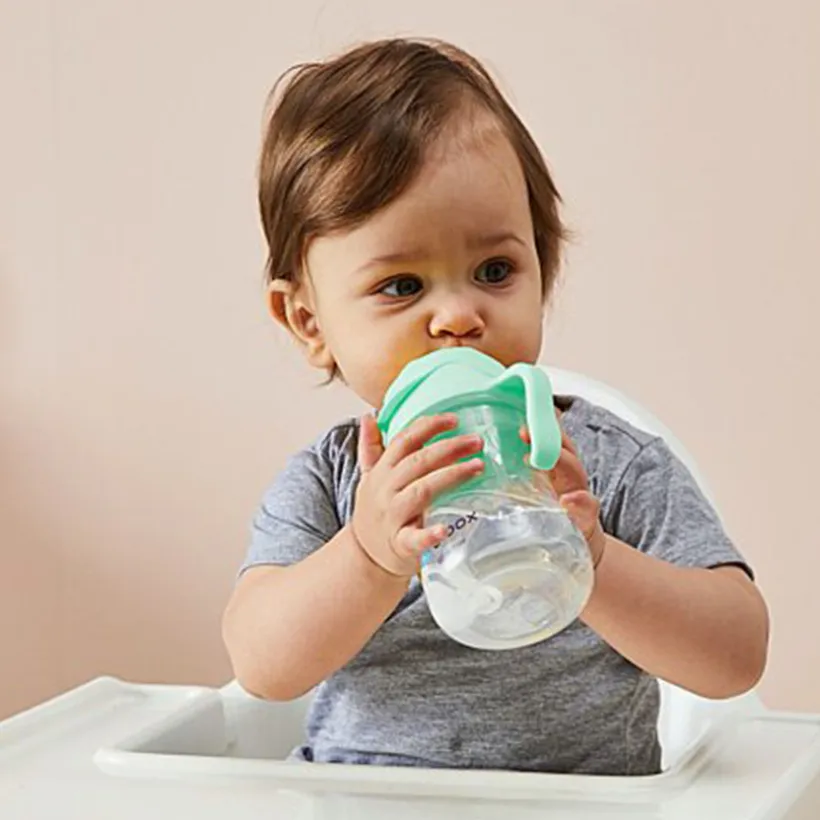 Drinkbeker Sippy met innovatief strootje 240ml Pistachio 6m+