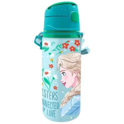 Drinkfles Aluminium met draagriem 500ml Frozen Elsa