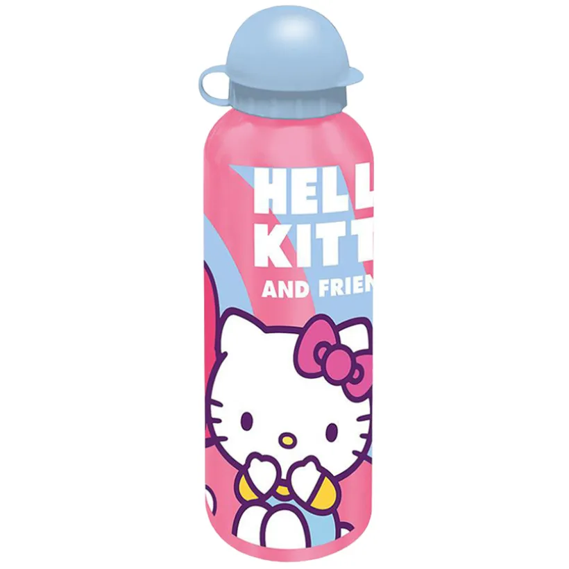 Drinkfles Aluminium 500ml Hello Kitty & Friends Ass.