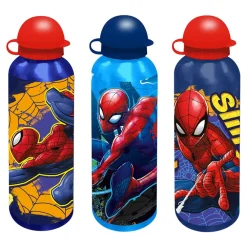 Drinkfles Aluminium 500ml Spiderman Ass.