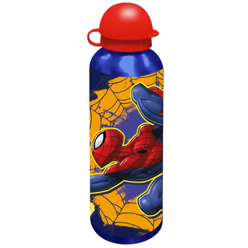 Drinkfles Aluminium 500ml Spiderman Ass.