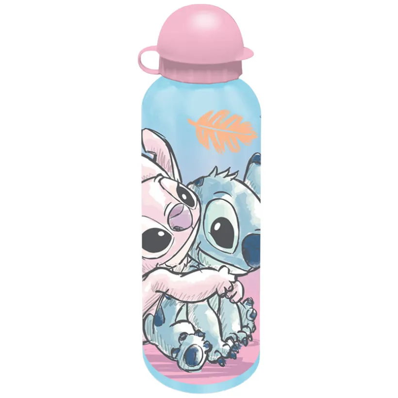 Drinkfles Aluminium 500ml Stitch Pastel Ass.