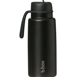 Drinkfles Isotermisch Flip Top 1L Zwart