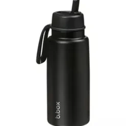 Drinkfles Isotermisch Flip Top 1L Zwart