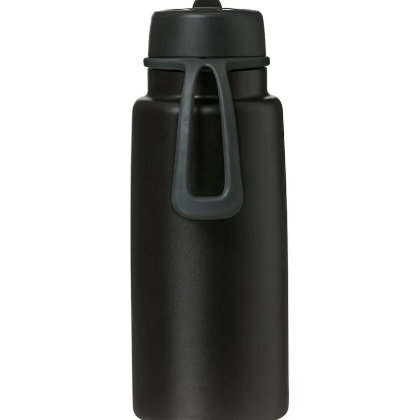 Drinkfles Isotermisch Flip Top 1L Zwart
