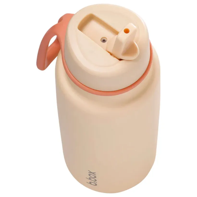 Drinkfles isothermisch Flip Top 1L Meloen