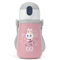 Drinkfles Isotherm Stram Bunny Roze