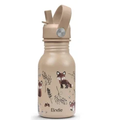 Drinkfles met rietje 350 ml - Woodland