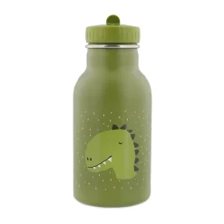 Drinkfles Mr. Dino roestvrij staal 350 ml ergonomische dop met draagriem