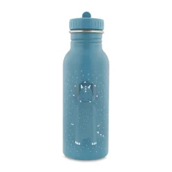 Drinkfles Mr. Triceratops van roestvrij staal 500 ml met ergonomische dop en draagriem