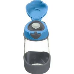 Drinkfles Sport met tuit 450ml Bleu 12m+