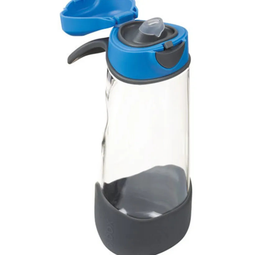 Drinkfles Sport met tuit 600ml Blauw