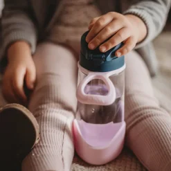 Drinkfles Sport met tuit 450ml Rose 12m+