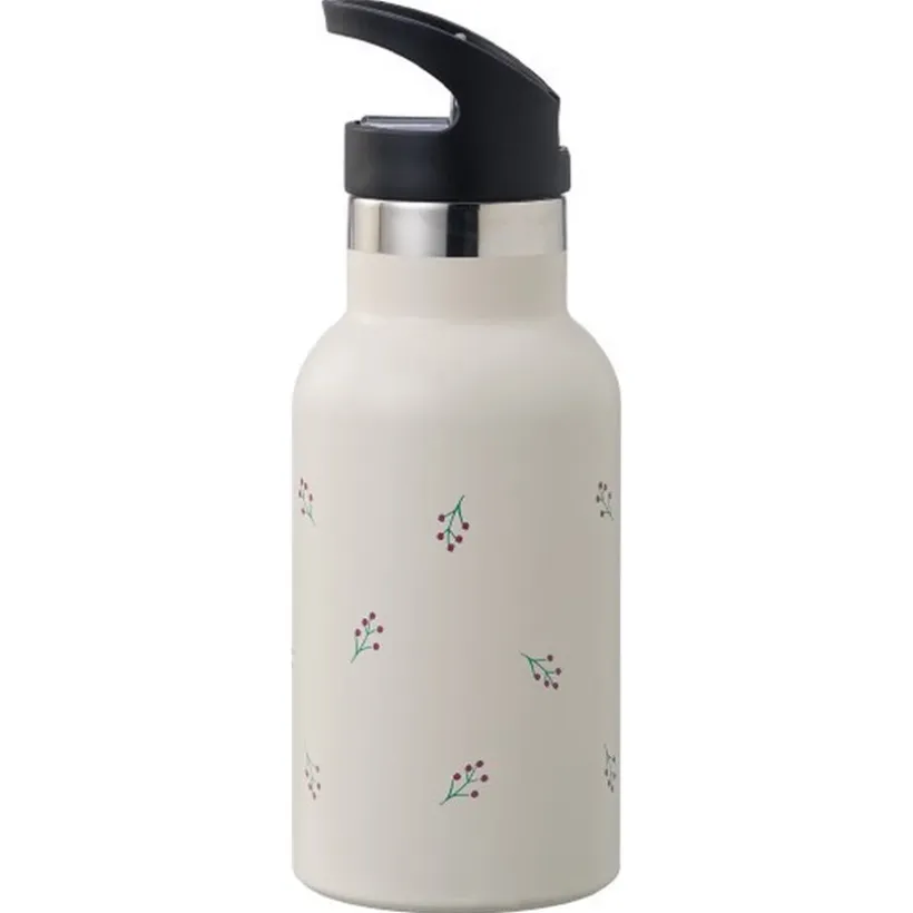 Drinkfles thermos 350ml Berries Beige