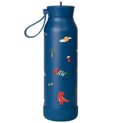 Drinkfles Thermos 500ml Blue Dino