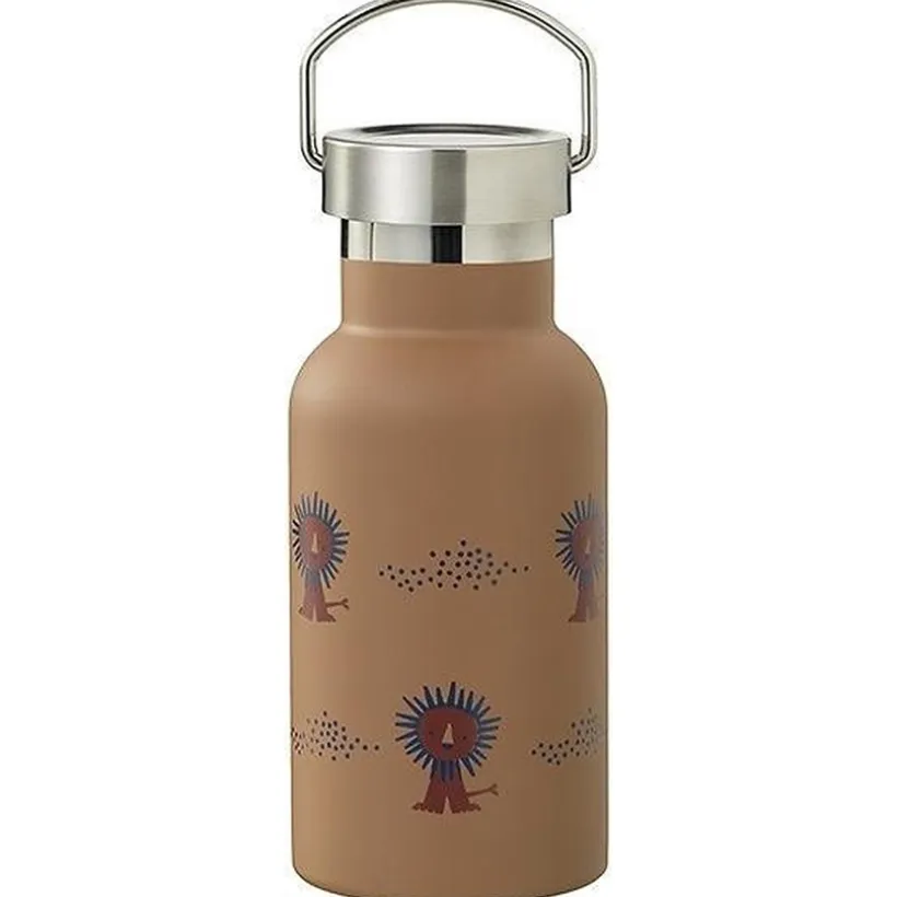 Drinkfles thermos 350ml Leeuw Terracotta