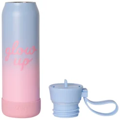 Drinkfles Thermos 350ml Pink Blue Glowup