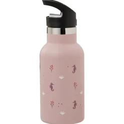 Drinkfles thermos 350ml Zeepaard Roze