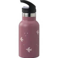Drinkfles thermos 350ml Zwaluw Roze