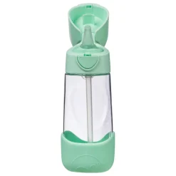 Drinkfles Tritan met silicone rietje 450ml Spearmint