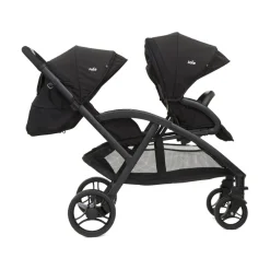 Dubbele kinderwagen Evalite Duo shale voor tweelingen en kinderen dicht bij elkaar