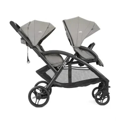 Dubbele kinderwagen Evalite Duo pebble voor tweelingen of kinderen dicht bij elkaar in leeftijd