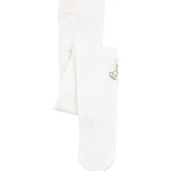 Dunne panty met glitterprint meisjes