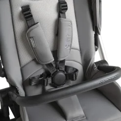 Duo Athéna Xelium kinderwagen met i-Prim i-Size-autostoel zwart/grijs