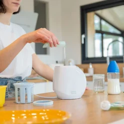Easy+ babyflesverwarmer voor thuis pastel