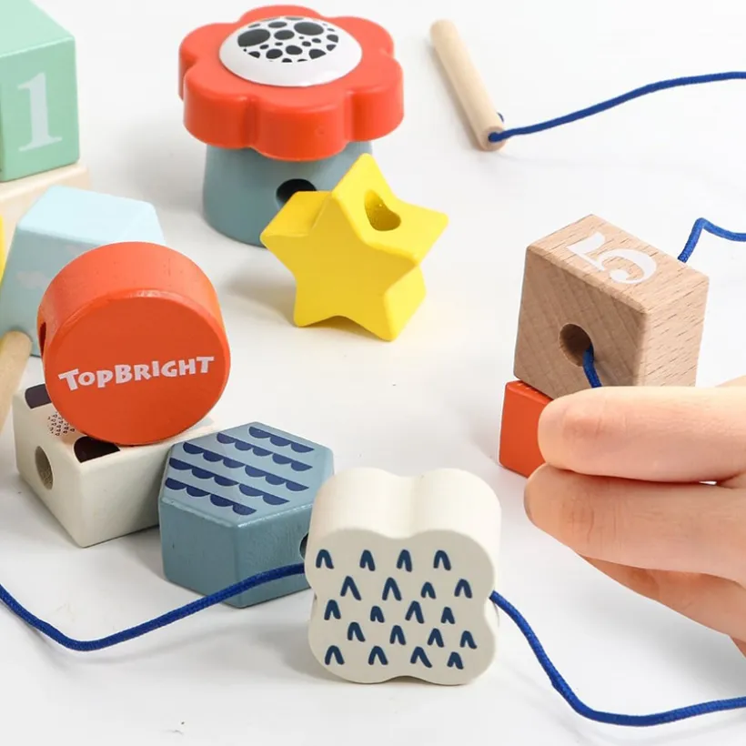 Educatief speelgoed Houten Multifunctionele Duizendpoot 18M+
