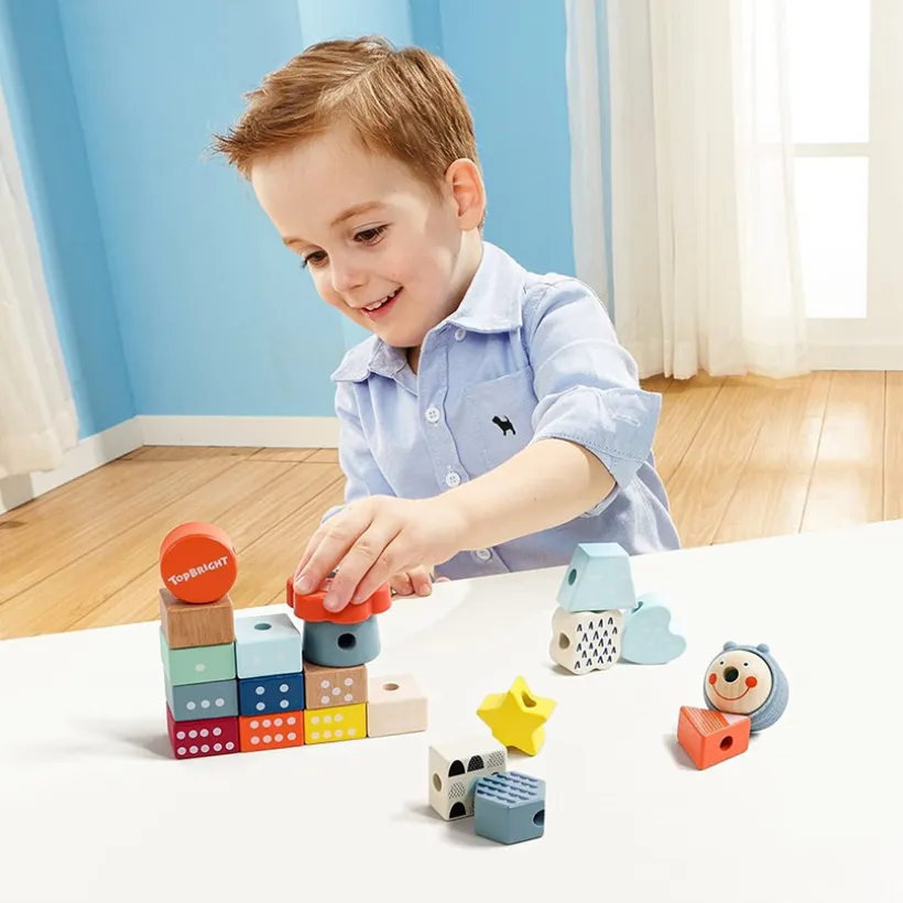 Educatief speelgoed Houten Multifunctionele Duizendpoot 18M+
