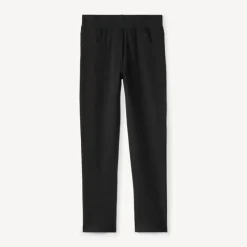 Een effen molleton jegging meisjes