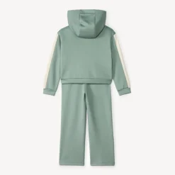 Eenvoudige jogging set met capuchon meisjes