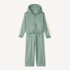 Eenvoudige jogging set met capuchon meisjes