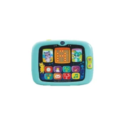 Eerste 100% aanraakscherm en verlichte tablet met 8 applicaties en 2 videoschermen voor baby’s plezier en educatie