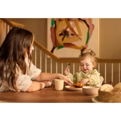 Eetset baby silicone Natural Shades