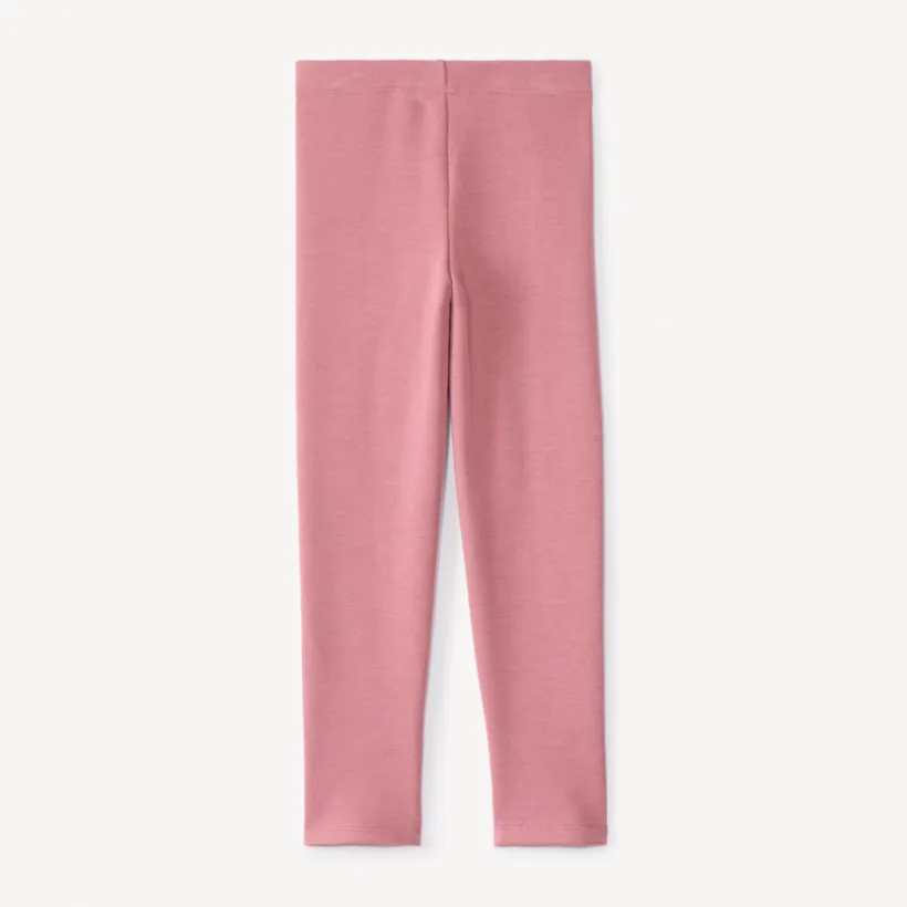Effen boxershort met sherpa voering meisjes