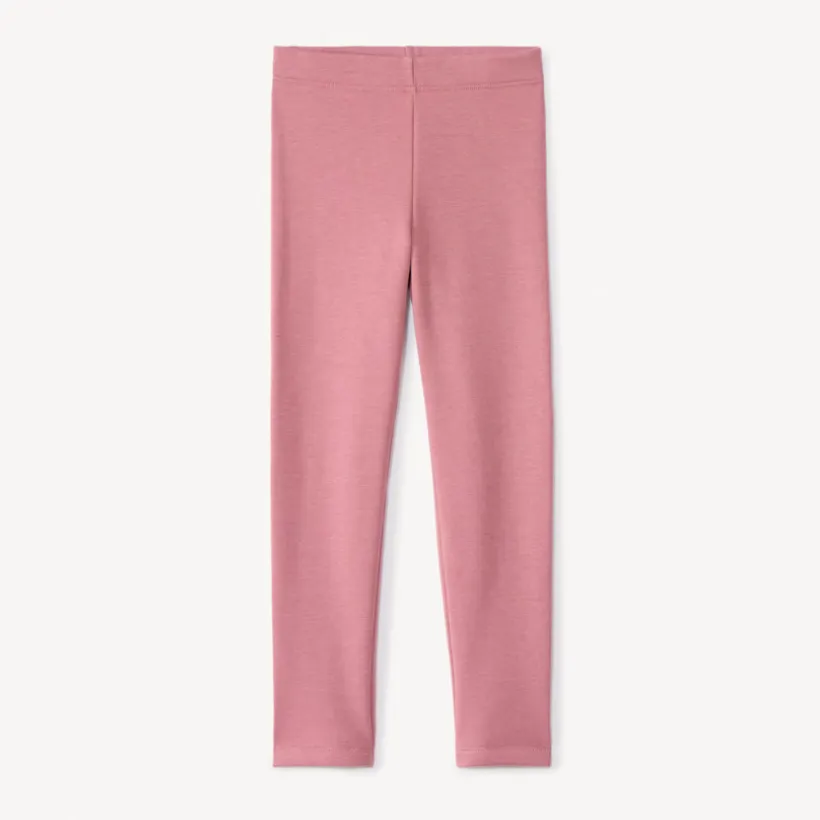 Effen boxershort met sherpa voering meisjes