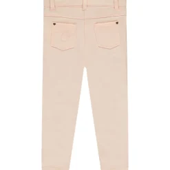 Effen fleece broek meisjes