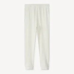 Effen fleece joggingshort meisjes