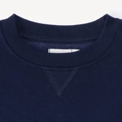 Effen fleece sweatshirt jongens
